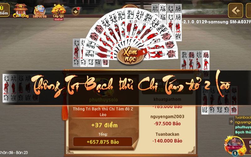 tính toán trong bài chắn