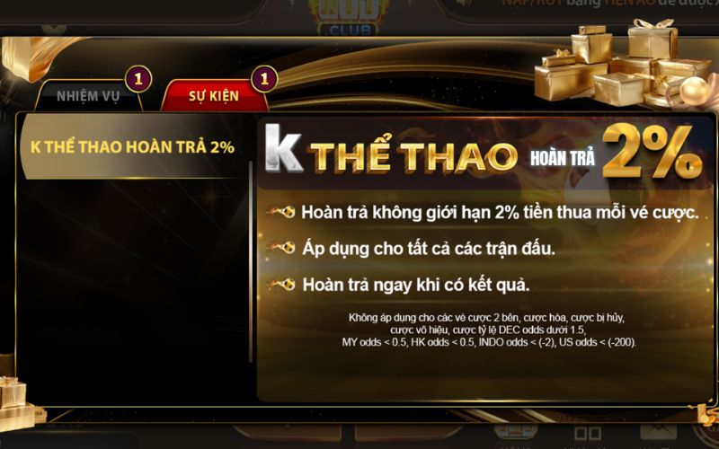 Ưu đãi hấp dẫn tại HitClub